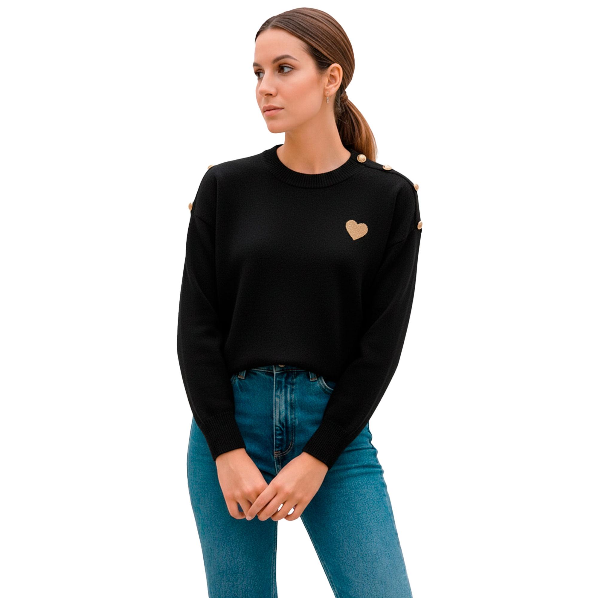 Suéter Oversize Mujer Lu4120