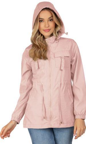 Chamarra Mujer Con Gorro Desmontable Tr4119