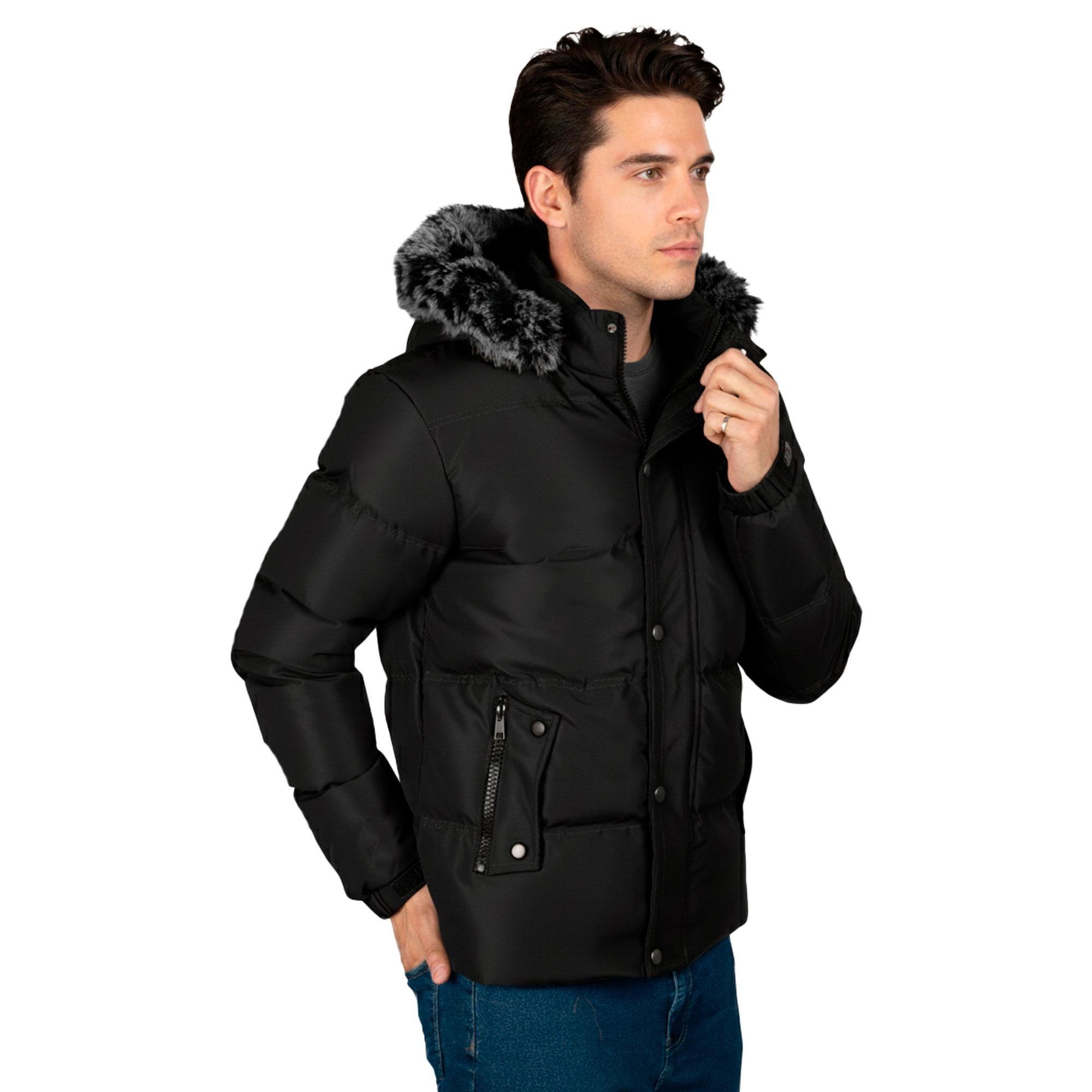 Chamarra Capitonada Hombre Tr4166