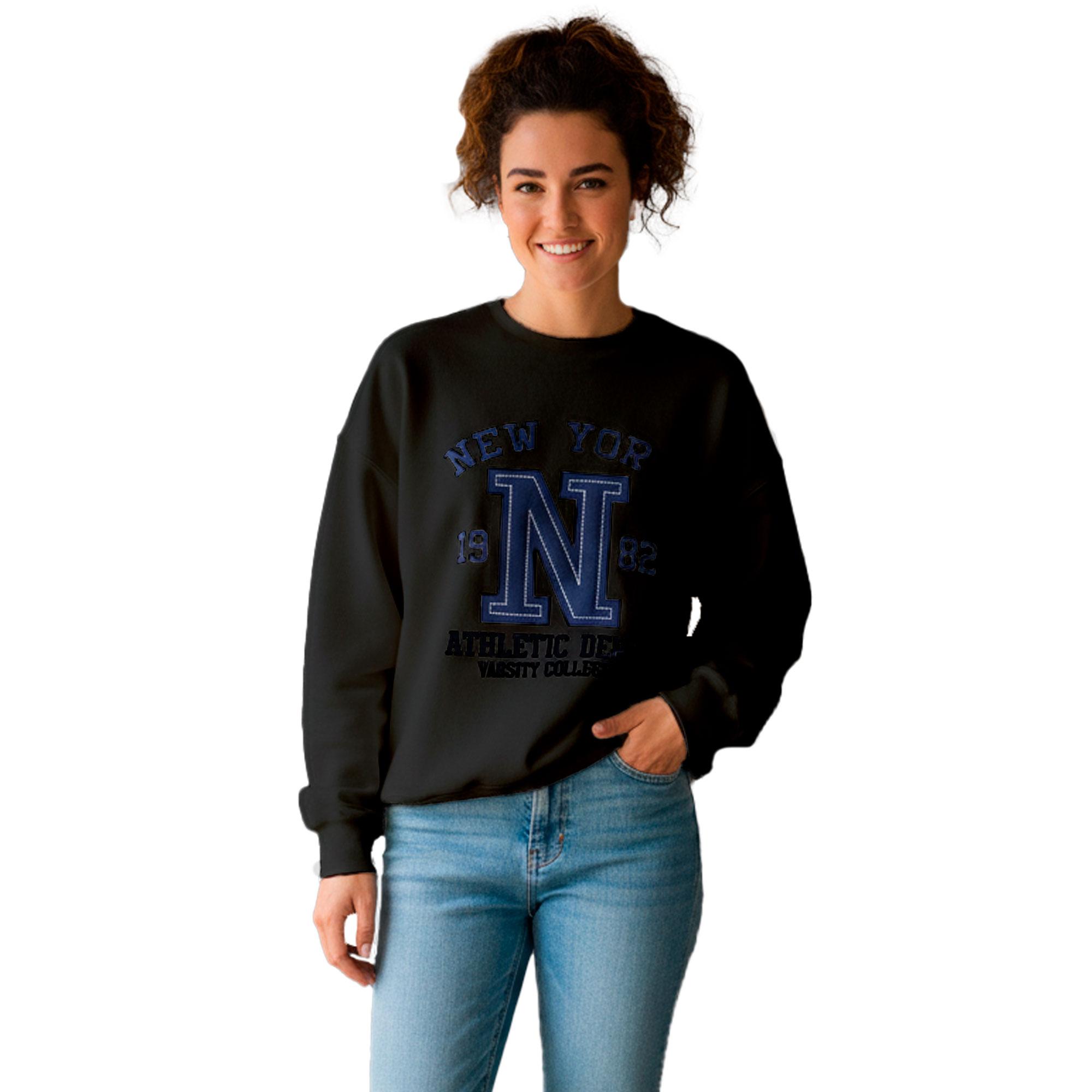 Suéter Oversize Mujer Algodón Lu4137