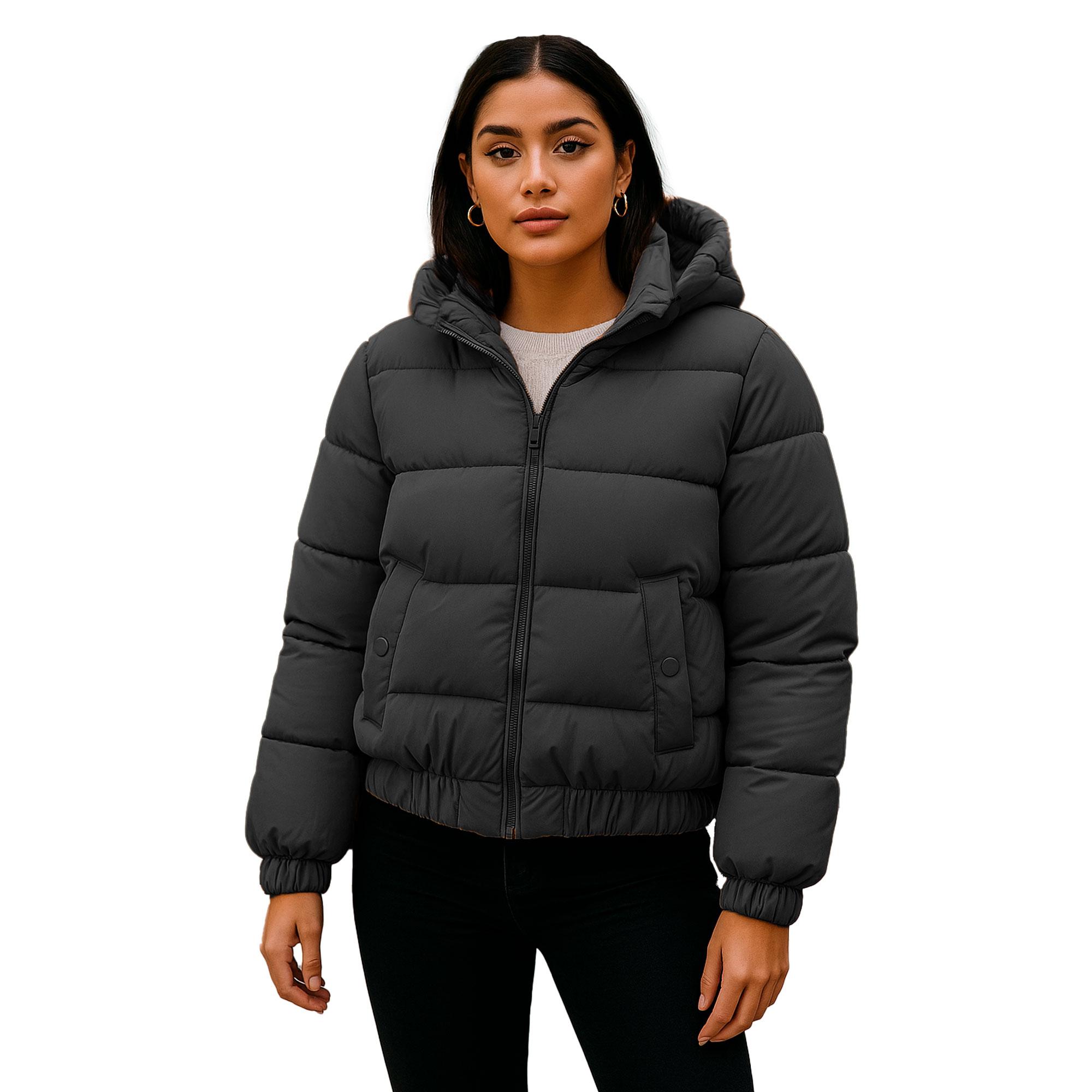 Chamarra Capitonado Britos Jeans Mujer Sa2143