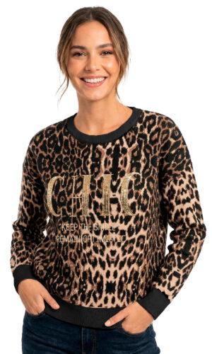 Suéter Mujer Animal Print Lu4145