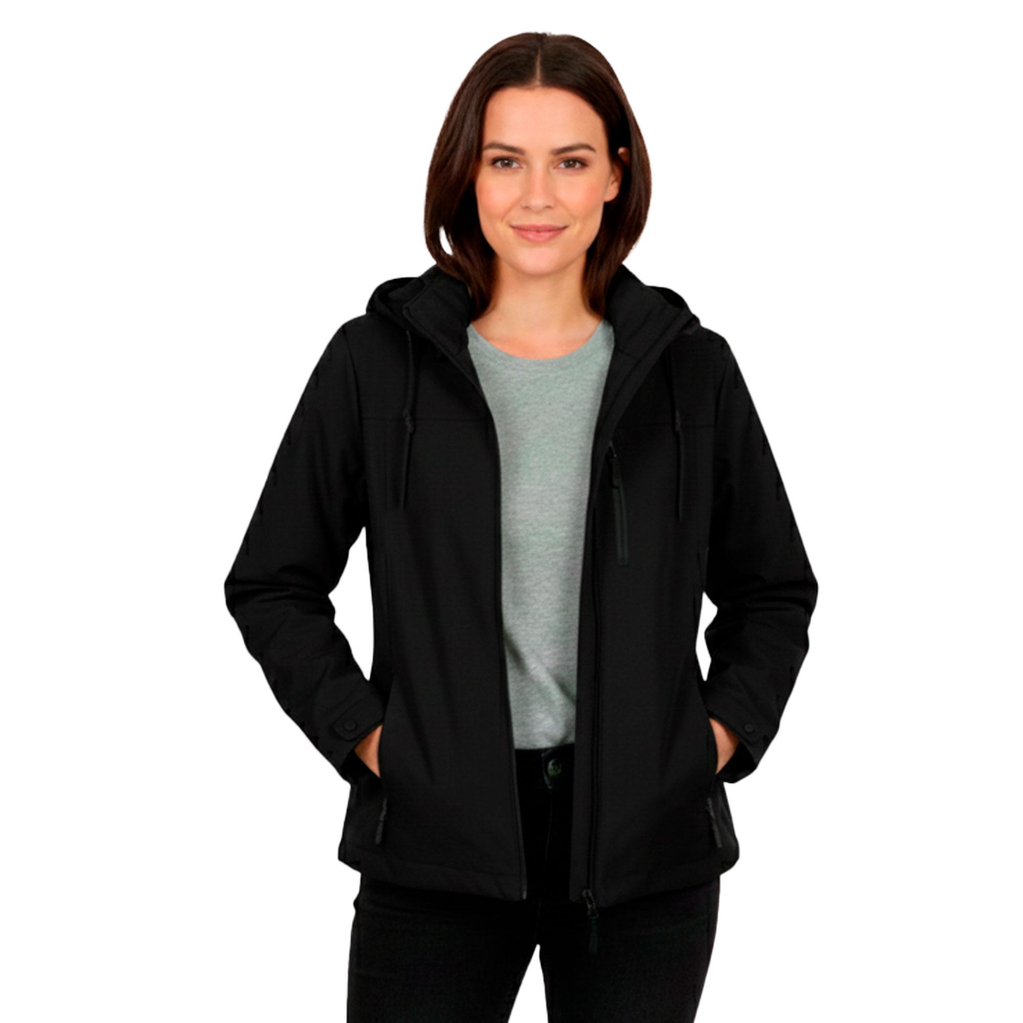 Chamarra Mujer Arena Gorro Desmontable Sa2158