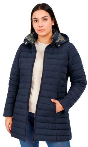 Chamarra Capitonada Mujer Doble Vista Sa2160