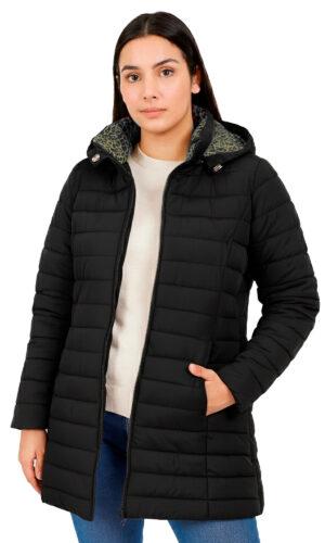 Chamarra Capitonada Mujer Doble Vista Sa2160