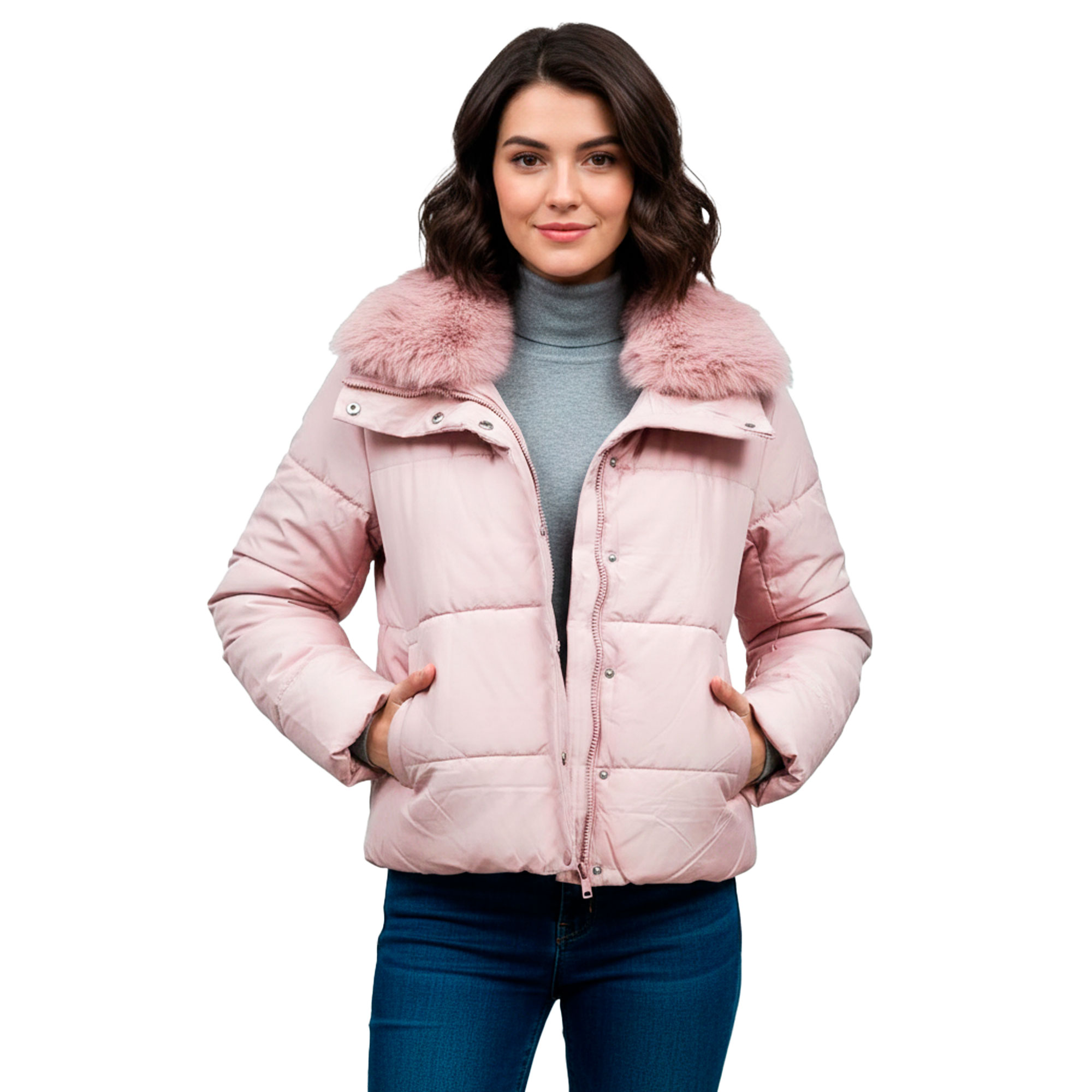 Chamarra Capitonada Mujer Sa2165