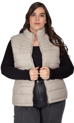 Chaleco Capitonado Mujer Talla Extra Tr4174