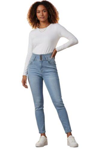 Pantalón Skinny Mujer Corazón 025948