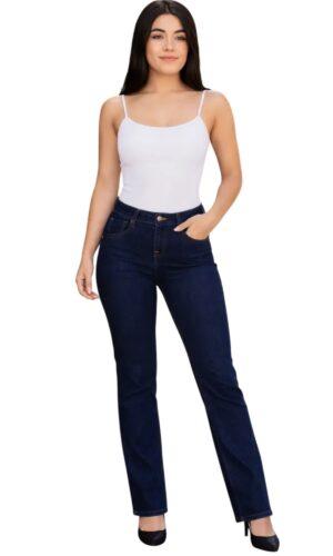 Pantalón Recto Mujer Magic Pomp Azul 026042