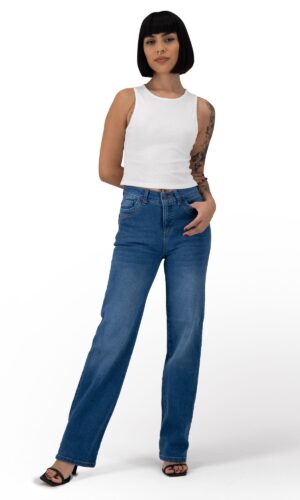 Pantalón Recto Magic Pomp Mujer 026016