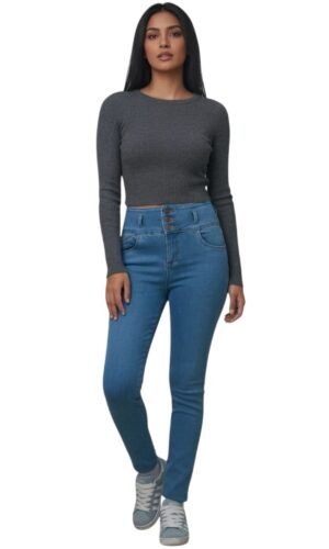 Pantalón Skinny Corazón Mujer 026017