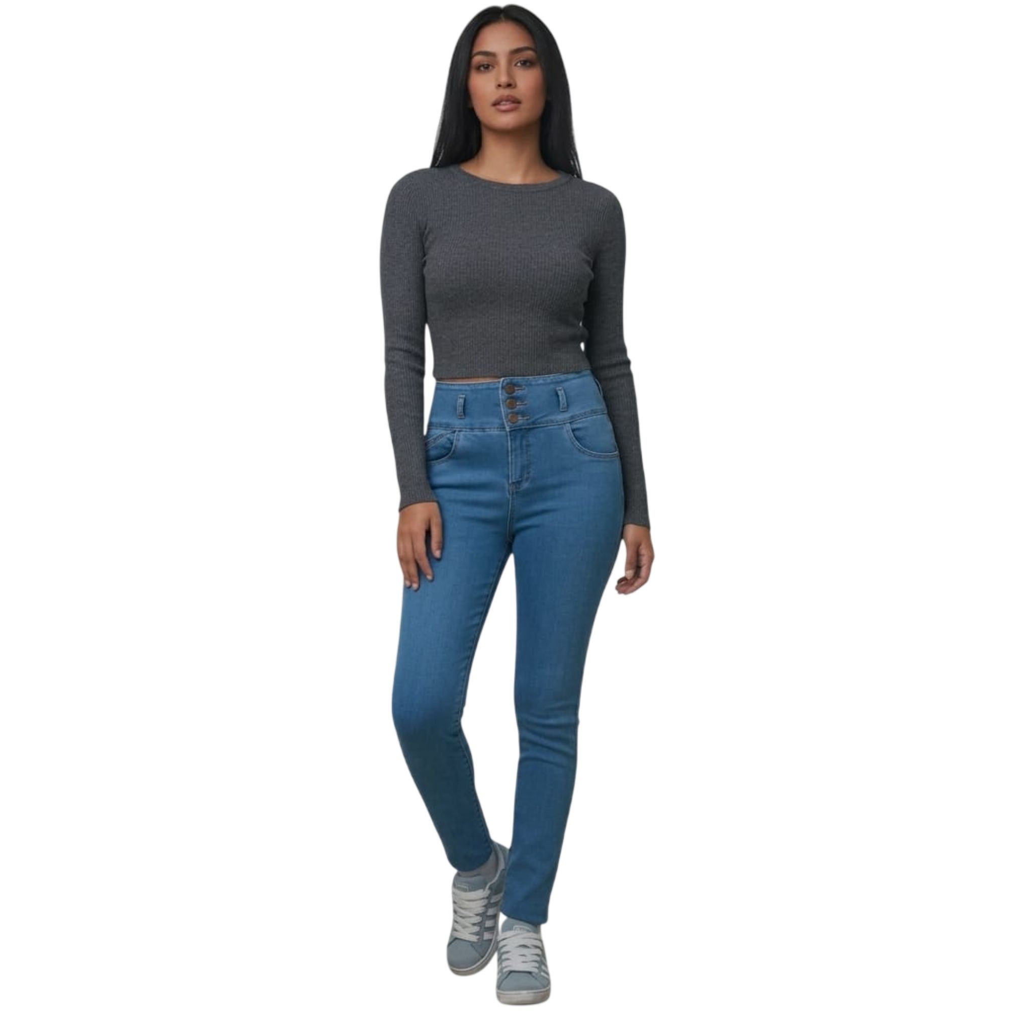 Pantalón Skinny Corazón Mujer 026017