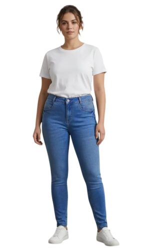 Pantalón Skinny Corazón Mujer 026063
