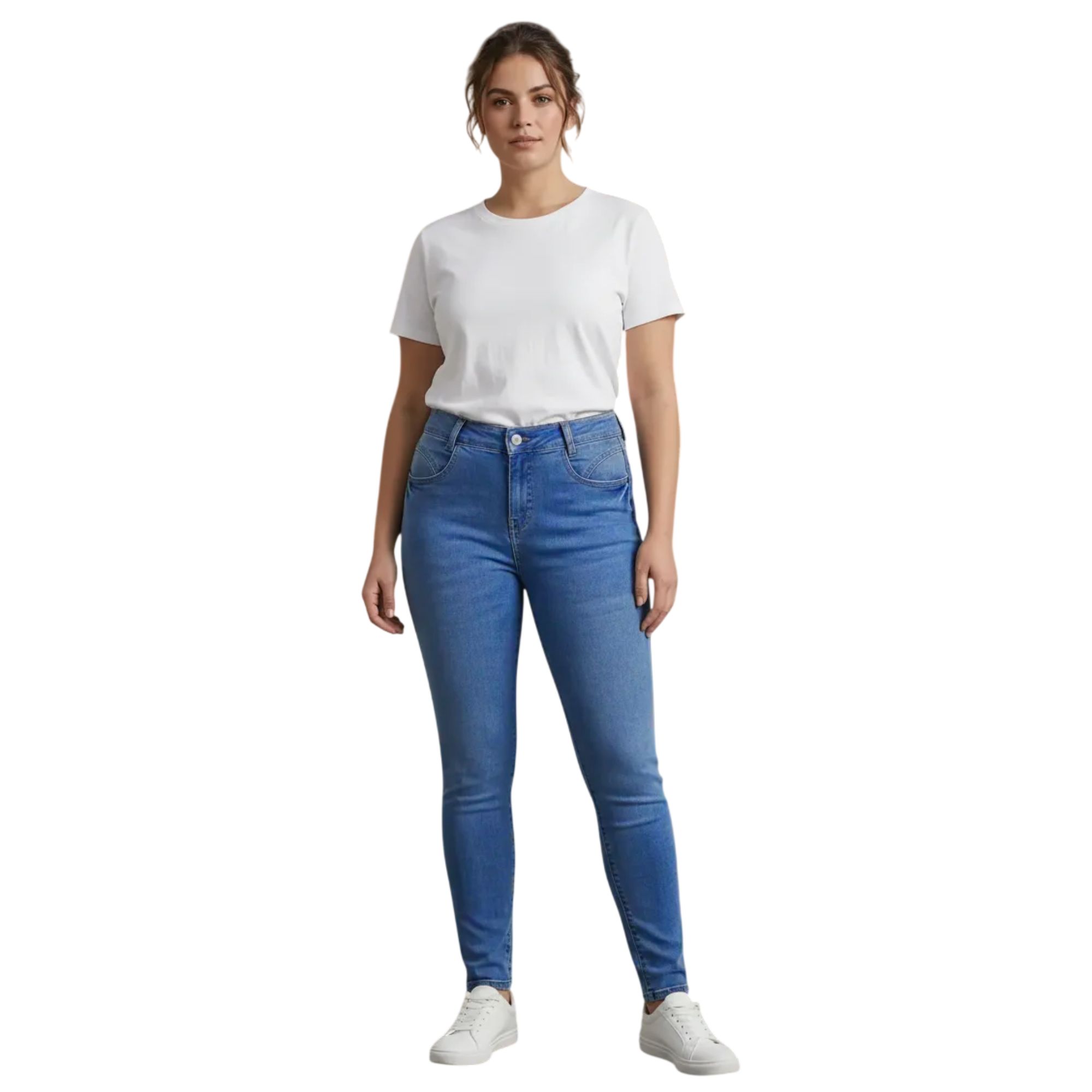 Pantalón Skinny Corazón Mujer 026063
