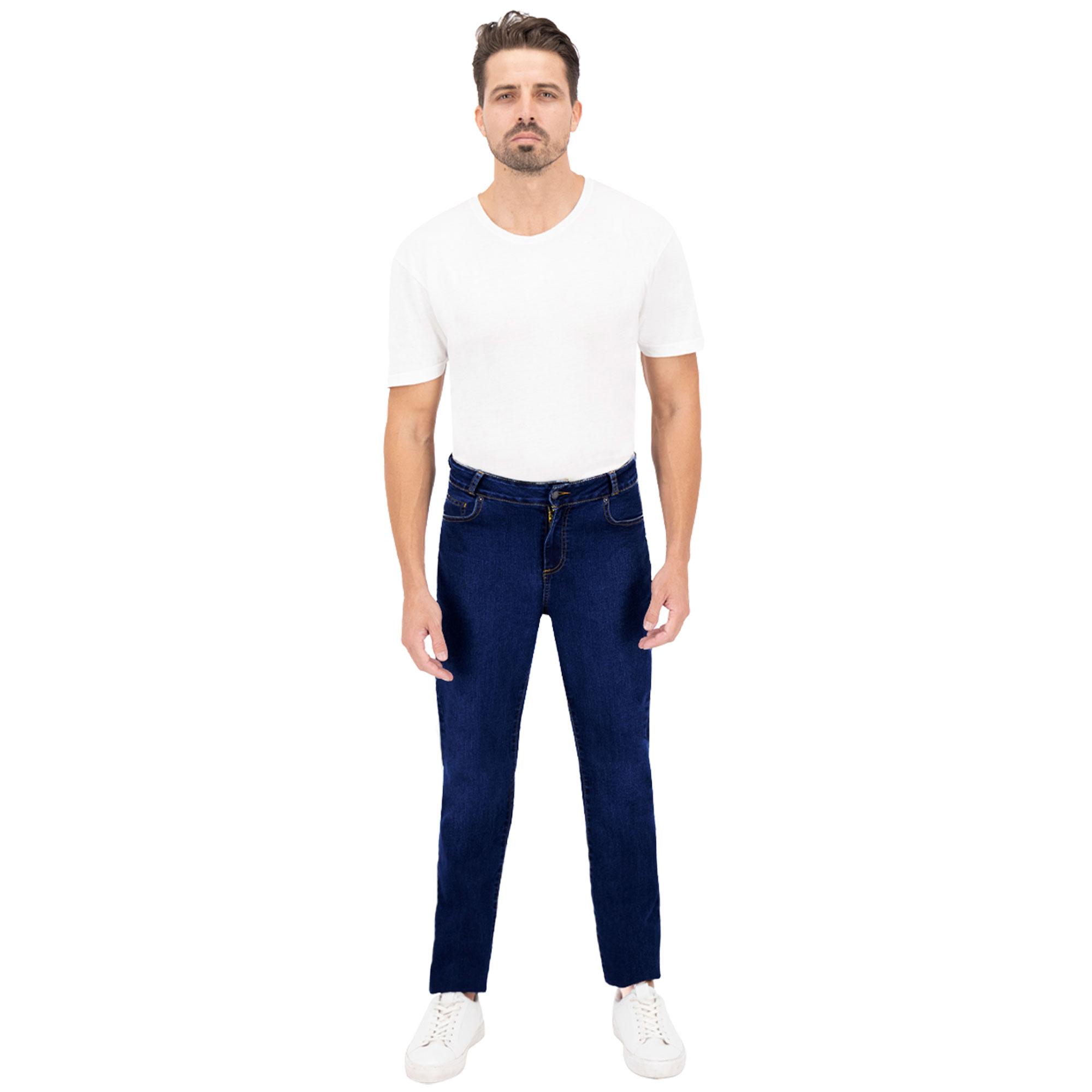 Pantalón Skinny Hombre Mezclilla 803696