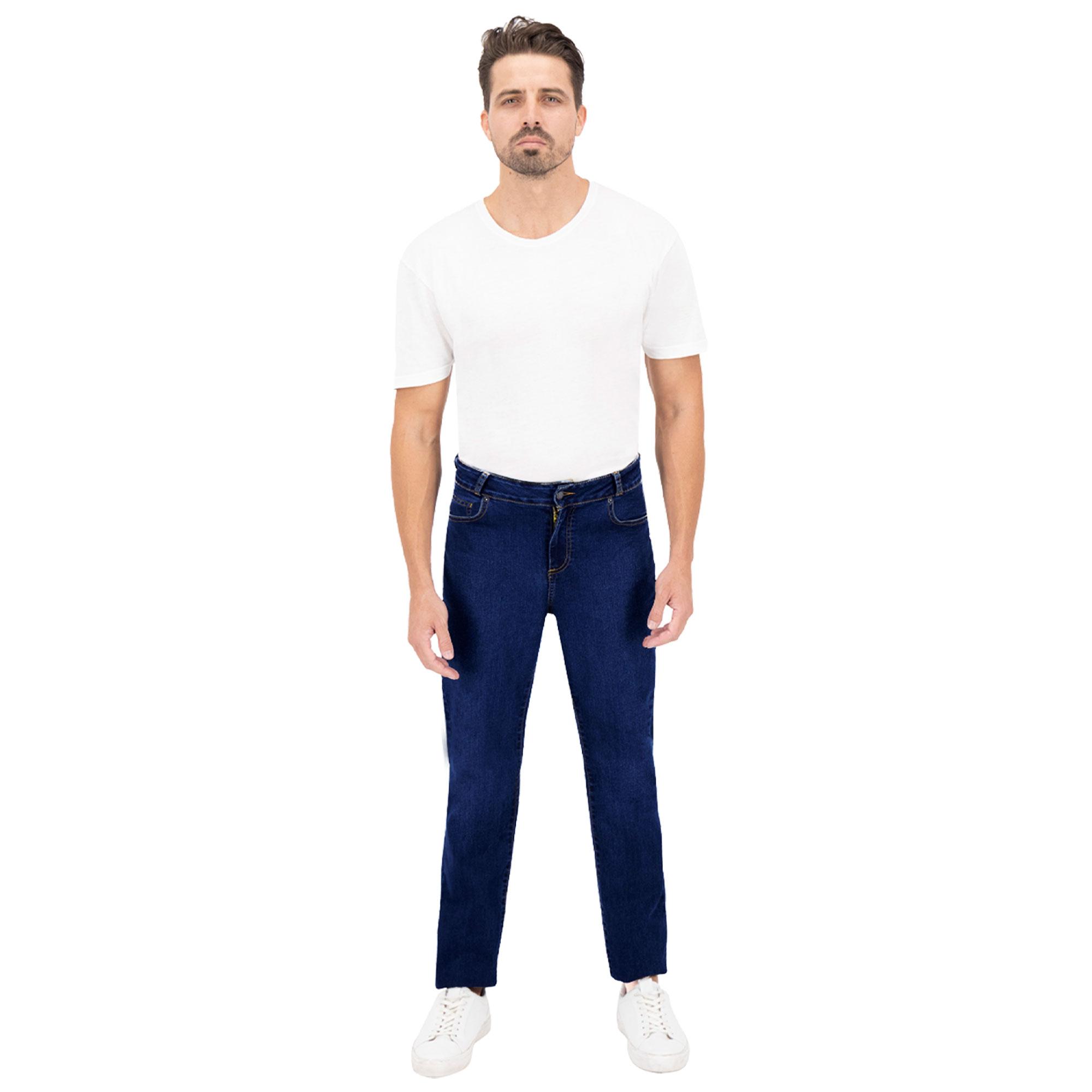 Pantalón Slim Hombre Mezclilla 803699