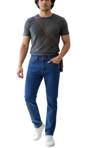 Pantalón Slim Hombre Mezclilla 803700