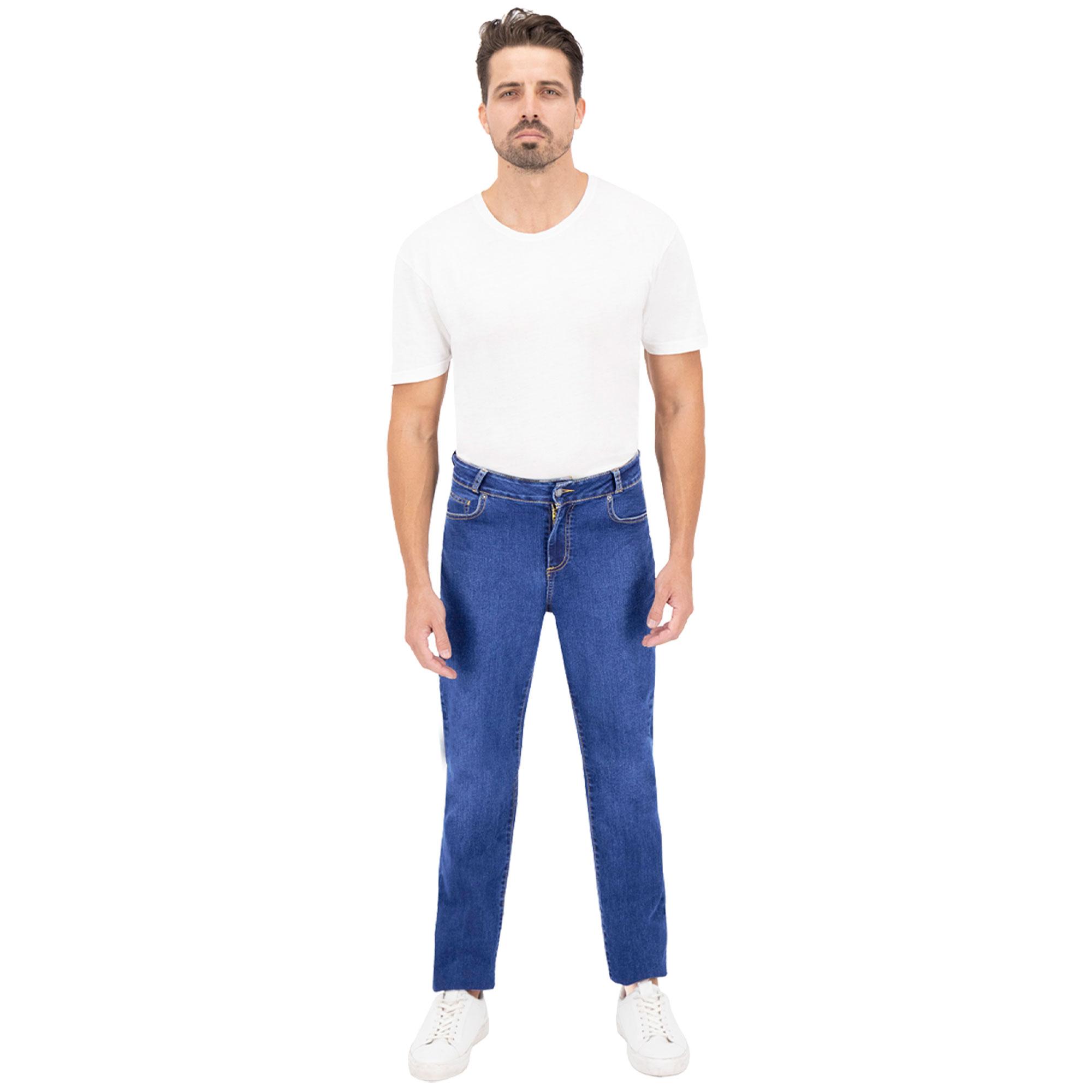 Pantalón Slim Hombre Mezclilla 803700
