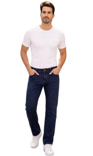 Pantalón Recto Hombre Mezclilla 803701