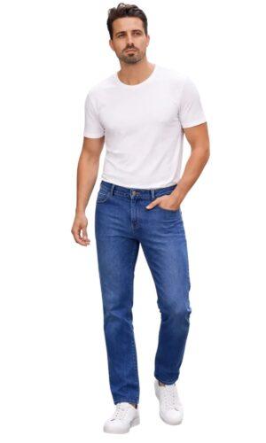 Pantalón Recto Hombre Mezclilla 803861