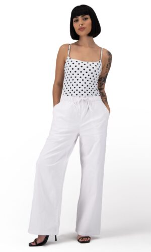 Pantalón Recto Mujer Gabardina 025941