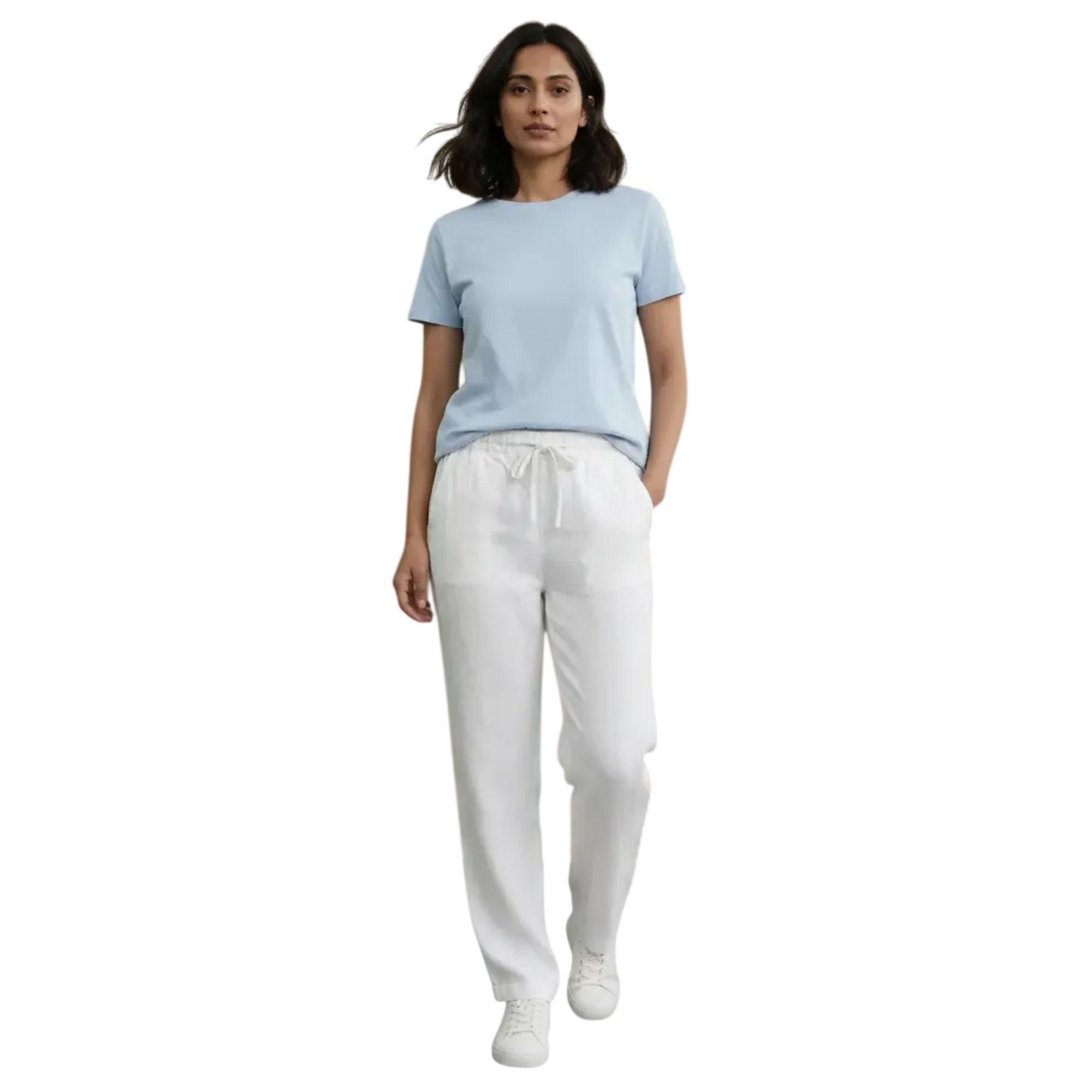 Pantalón Recto Mujer Gabardina 025941