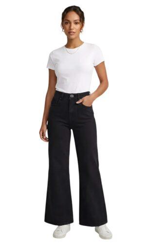 Pantalón Acampanado Mujer Mezclilla MY4002